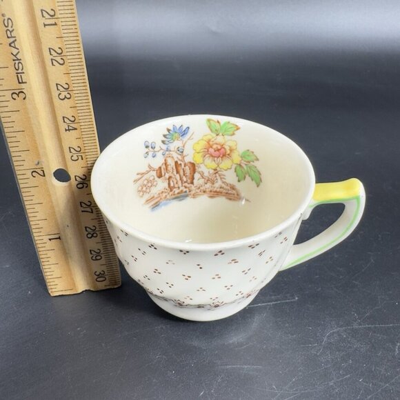 Vintage Royal Doulton Grantham Demitasse Teacup Saucer Set Porcelain England VTG - Picture 2 of 13